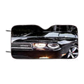 Black Dodge Challenger Car Windshield Sunshade