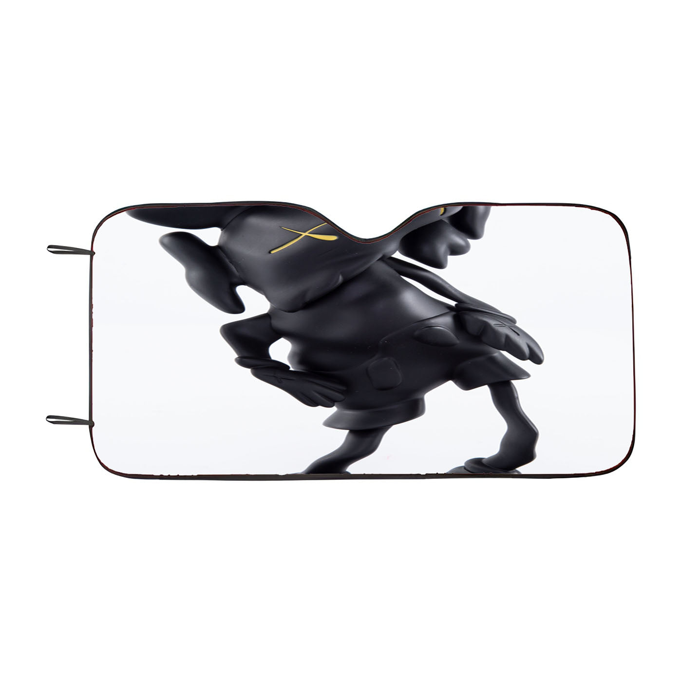 Black Kaws Wallpaper Car Windshield Sunshade
