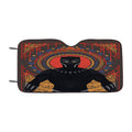 Black Panther Art Car Windshield Sunshade