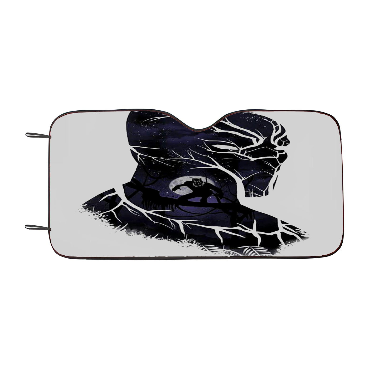 Black Panther Art 1 Car Windshield Sunshade