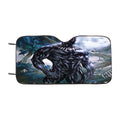Black Panther Art 2 Car Windshield Sunshade