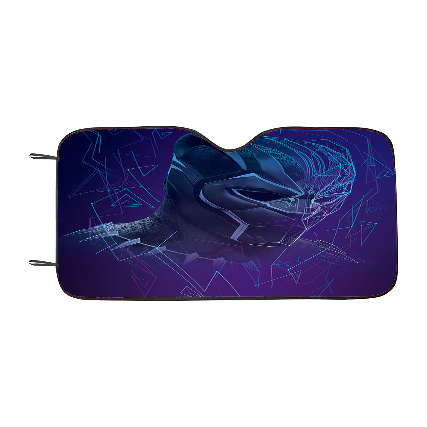 Black Panther Background 2 Car Windshield Sunshade