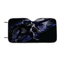 Black Panther Background 3 Car Windshield Sunshade