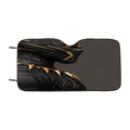 Black Panther Black Gold Custom Car Windshield Sunshade