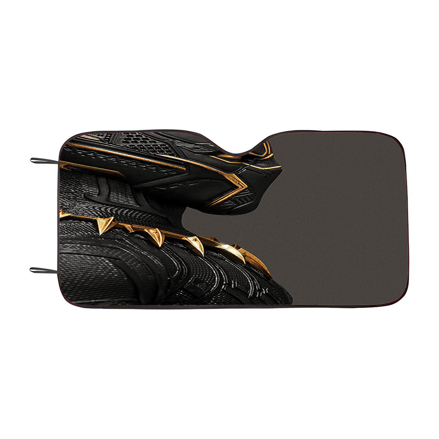 Black Panther Black Gold Custom Car Windshield Sunshade