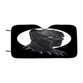 Black Panther Circle Background Car Windshield Sunshade