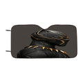 Black Panther Fan Art Car Windshield Sunshade