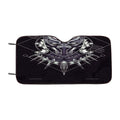 Black Panther Head Art Car Windshield Sunshade