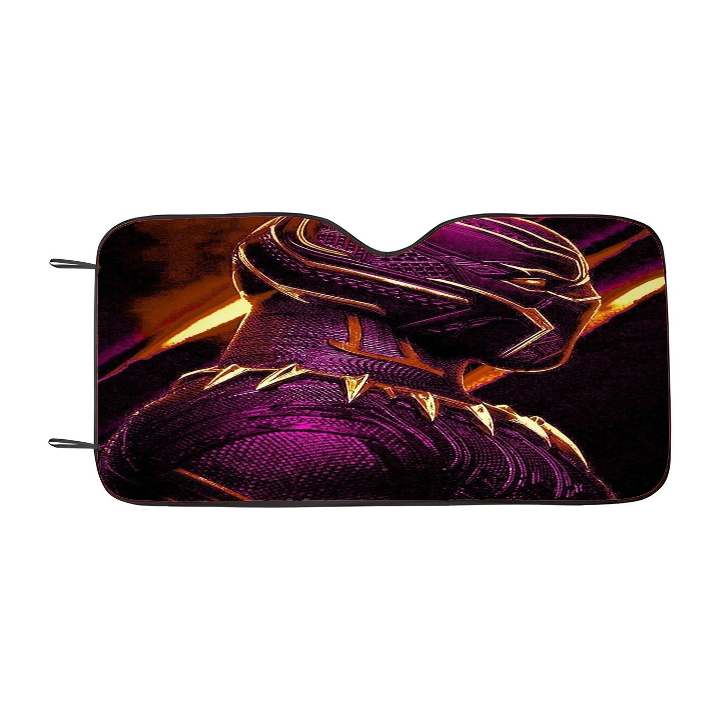 Black Panther Heroes Movie Poster Car Windshield Sunshade