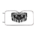 Black Panther Logo Car Windshield Sunshade