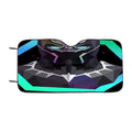 Black Panther Lowpoly Artwork Car Windshield Sunshade