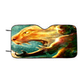 Black Panther Marvel Painting Car Windshield Sunshade