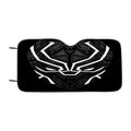 Black Panther Mask Car Windshield Sunshade