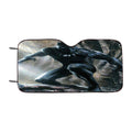 Black Panther Monster Killer Car Windshield Sunshade