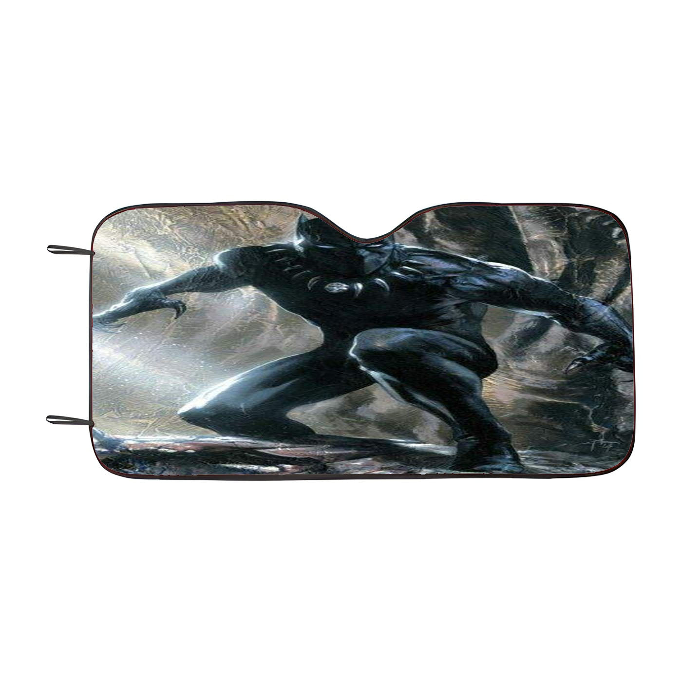 Black Panther Monster Killer Car Windshield Sunshade