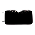 Black Panther Necklace Car Windshield Sunshade
