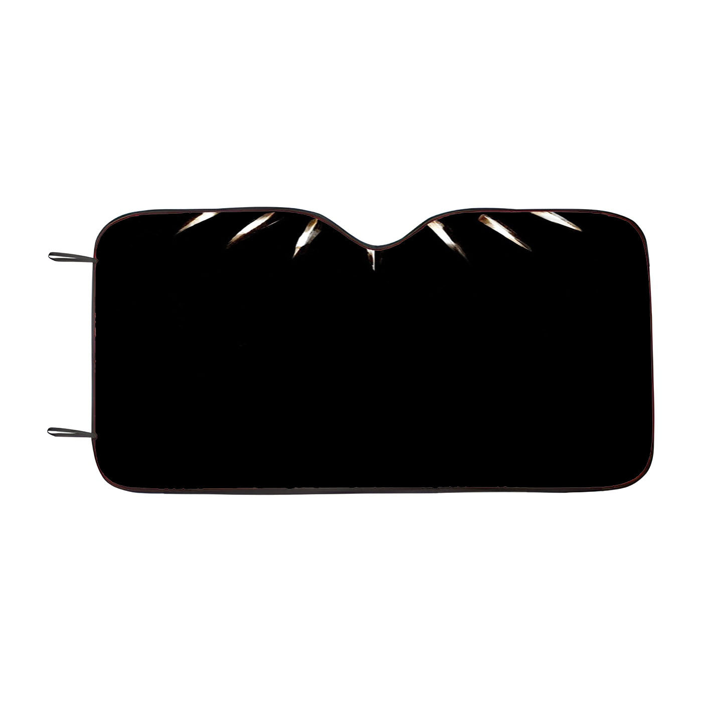 Black Panther Necklace Car Windshield Sunshade