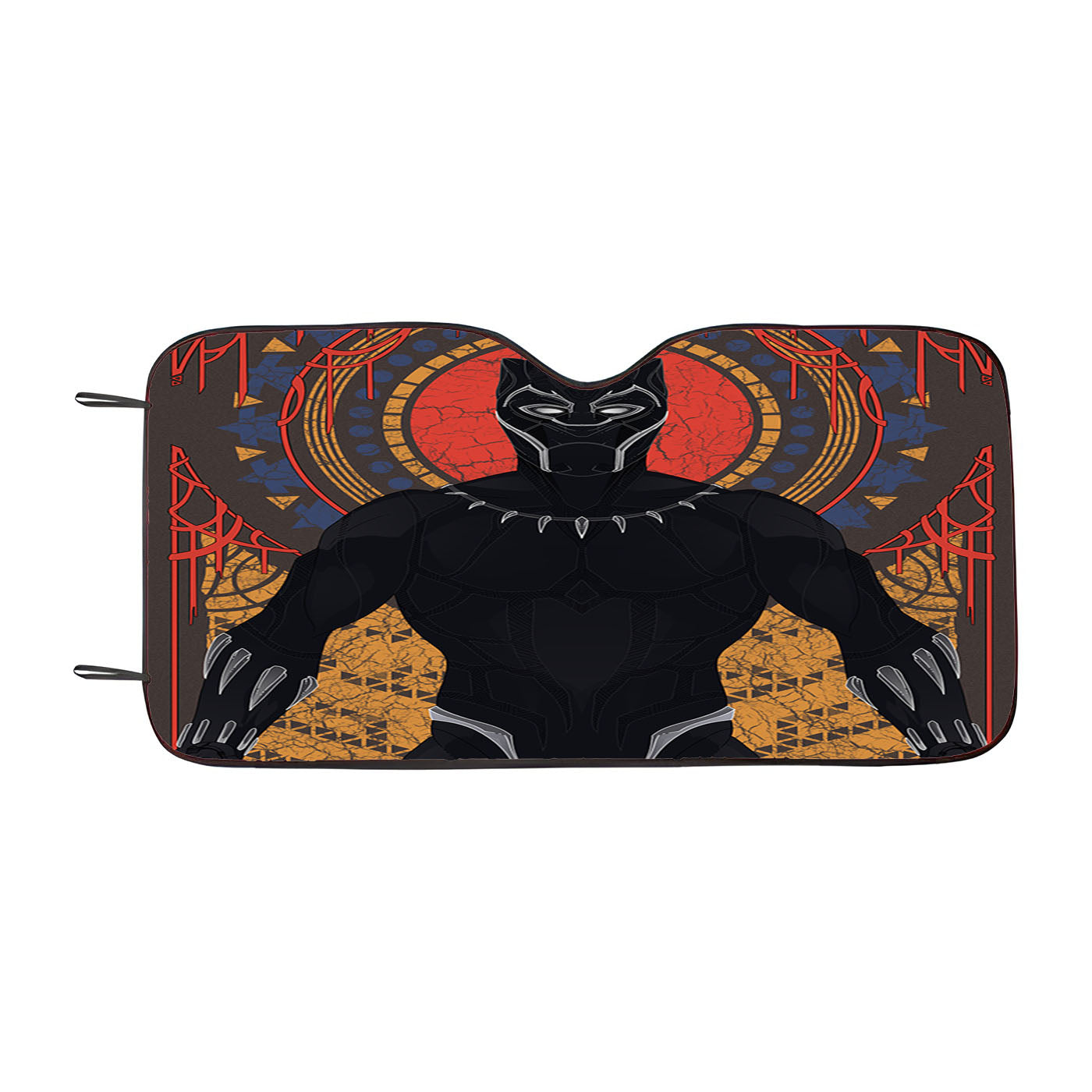 Black Panther Poster Art 1 Car Windshield Sunshade