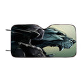 Black Panther Vector Car Windshield Sunshade