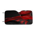 Black Red Spiderman Costume Car Windshield Sunshade