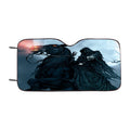 Black Riders The Lord Of The Rings Car Windshield Sunshade