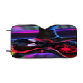 Black Spiderman Into The Spider Verse Car Windshield Sunshade