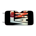Black Vans Logo Skate Car Windshield Sunshade