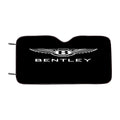 Black White Bentley Logo Car Windshield Sunshade
