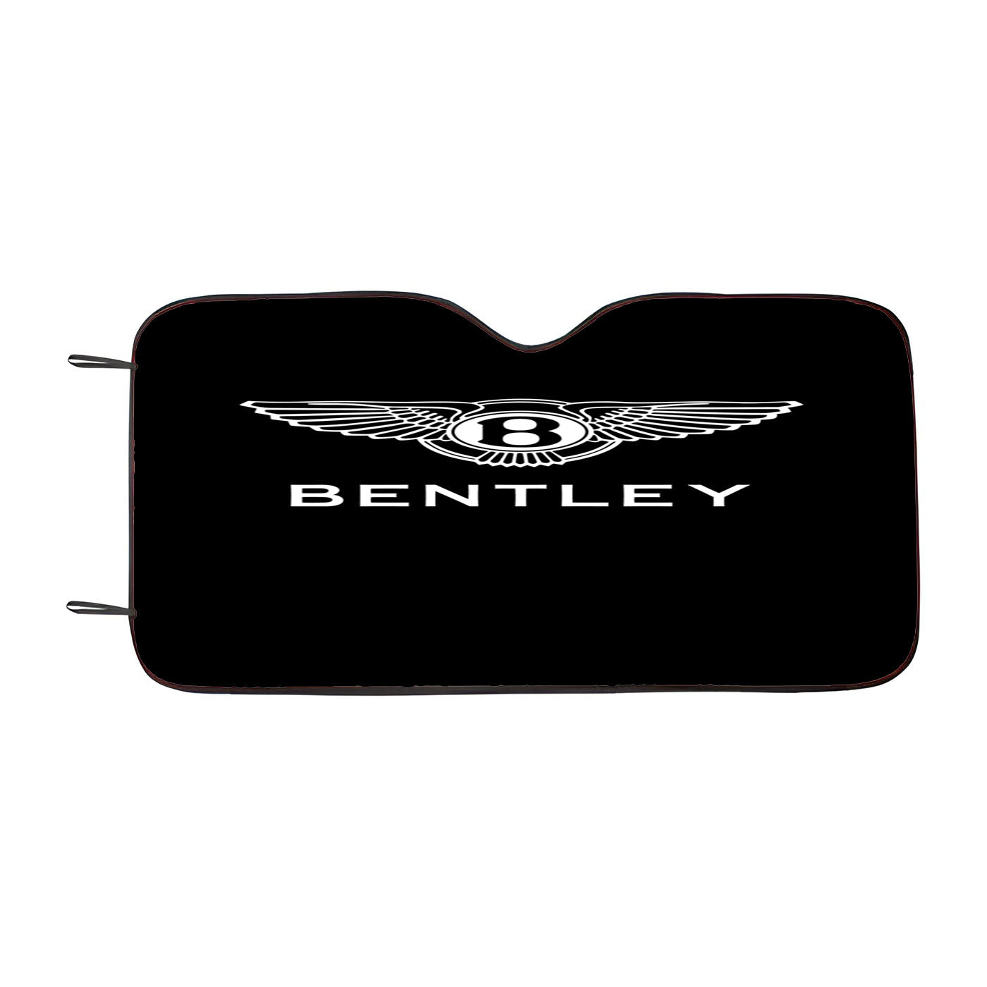 Black White Bentley Logo Car Windshield Sunshade