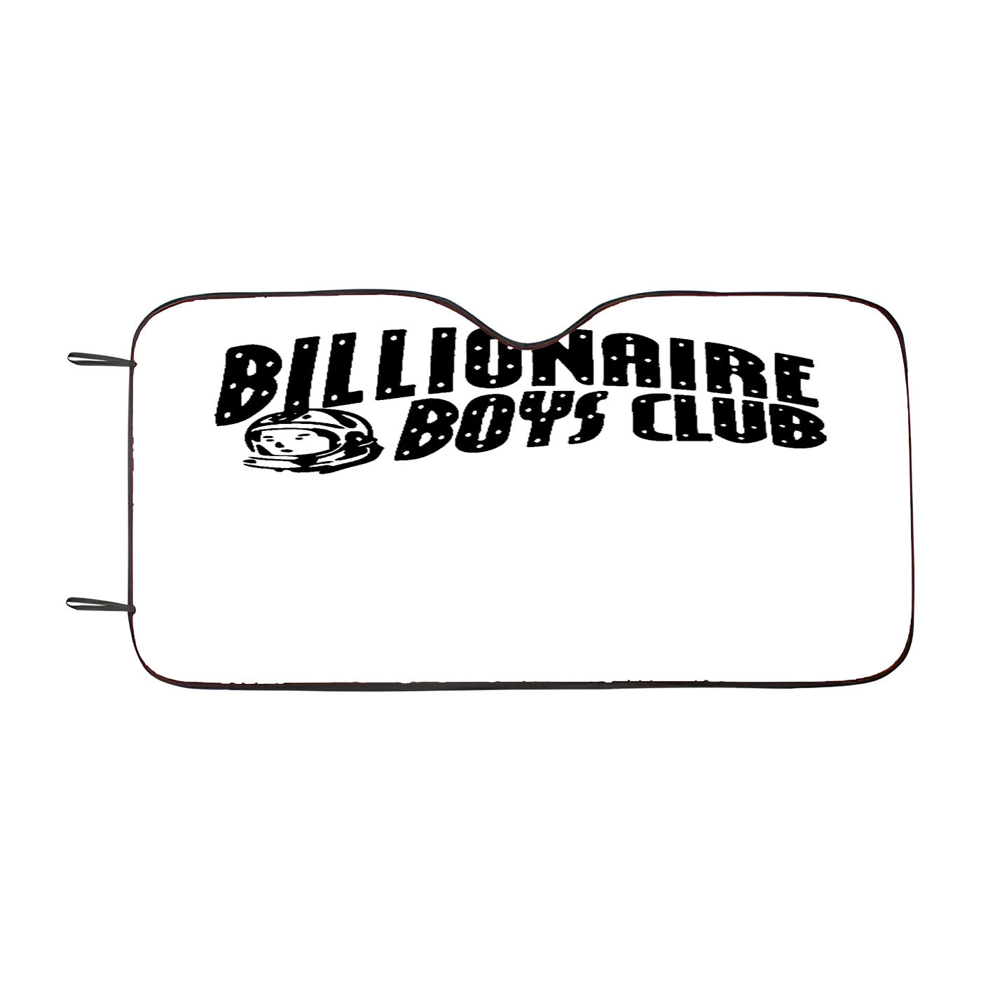 Black White Billionaire Boys Club Logo Car Windshield Sunshade