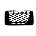 Black White Spray Off White Car Windshield Sunshade