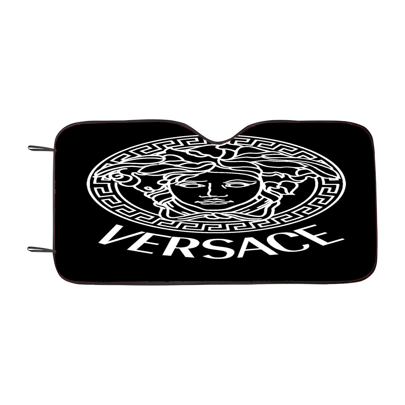 Black White Versace Car Windshield Sunshade