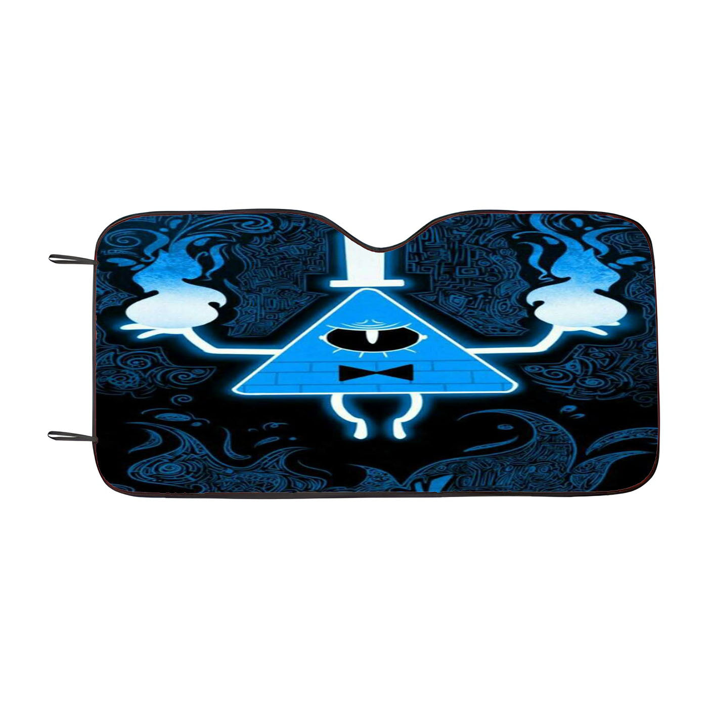 Blue Bill Cipher Gravity Falls Weirdmageddon Car Windshield Sunshade
