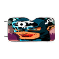 Blue Flash Voodoo Doll Car Windshield Sunshade