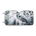 Blue Heron William Morris Car Windshield Sunshade