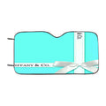 Blue Tiffany And Co Car Windshield Sunshade