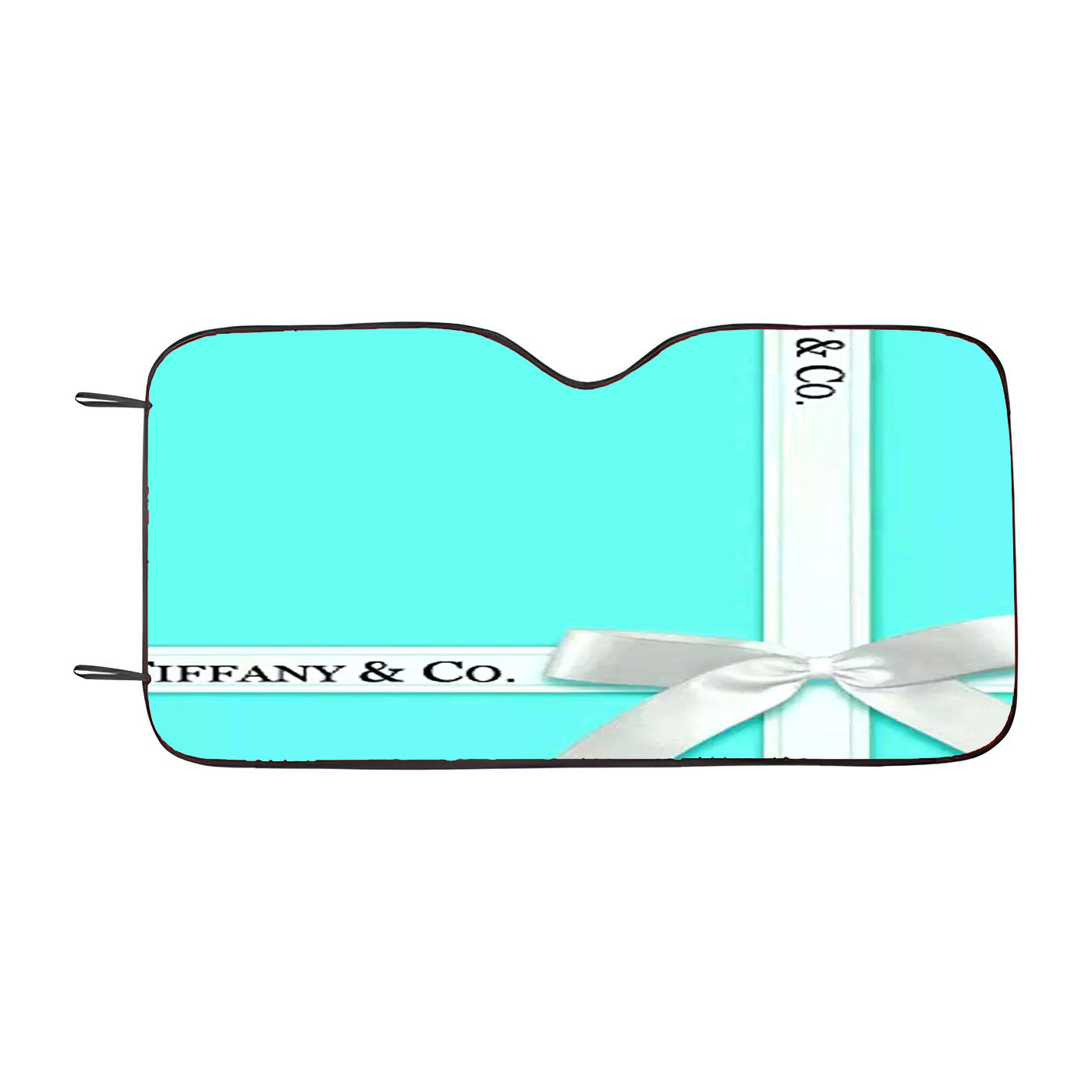 Blue Tiffany And Co Car Windshield Sunshade