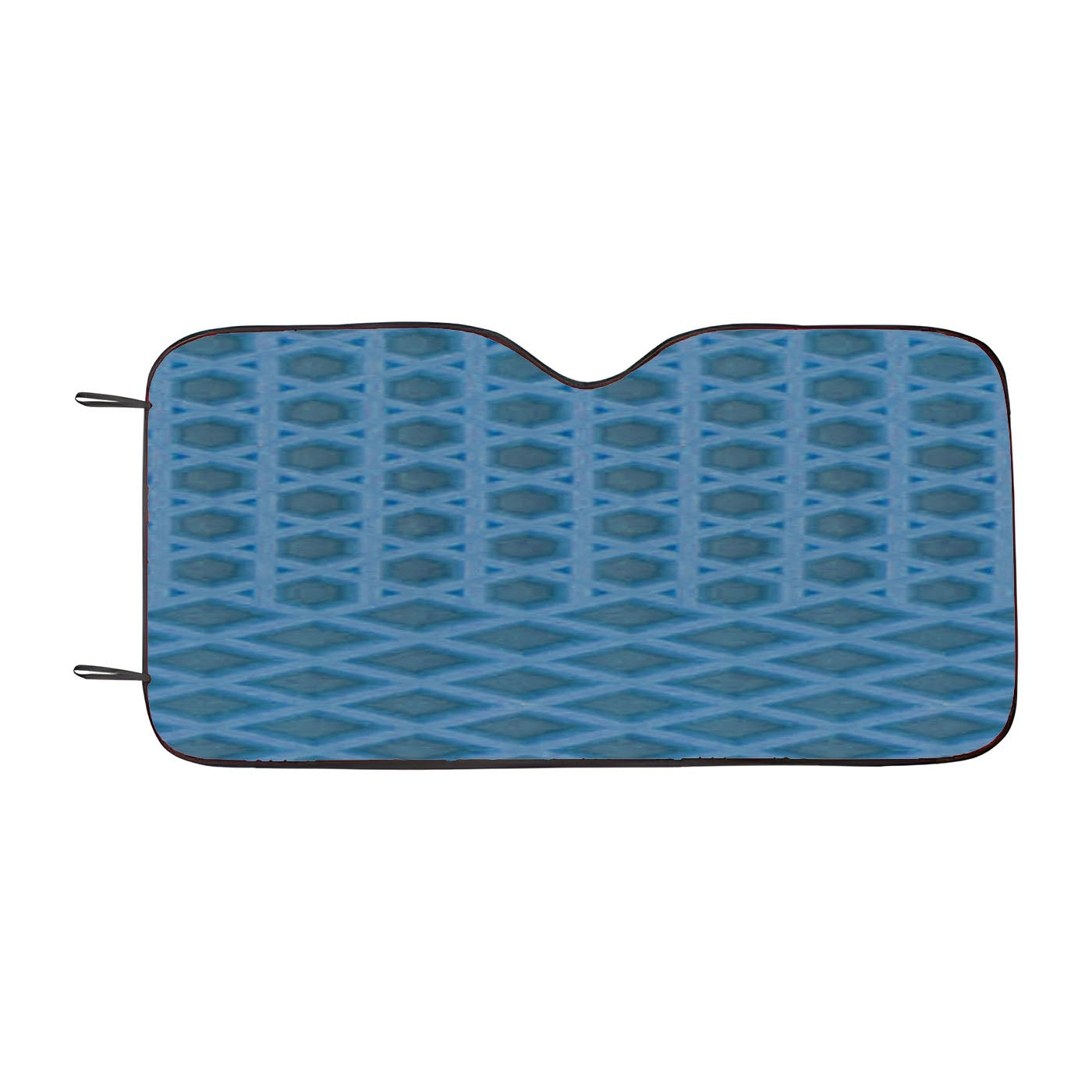 Blue Vans Waffle Shoes Car Windshield Sunshade