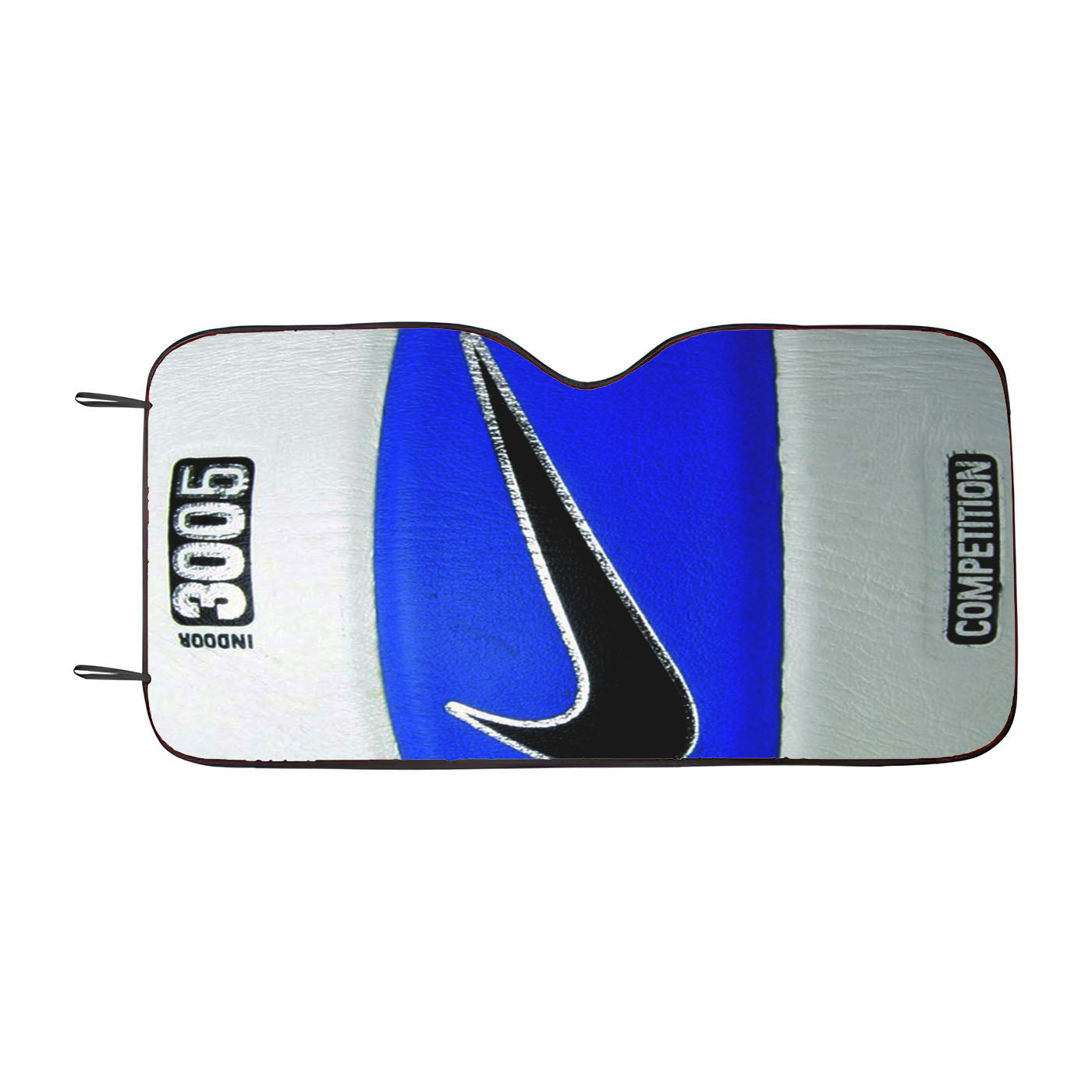 Blue Volley Ball Nike Car Windshield Sunshade