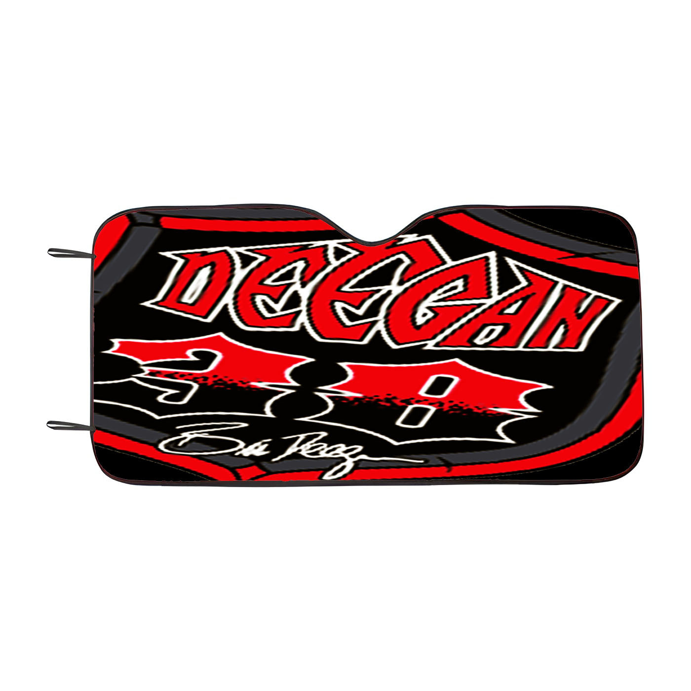 Brian Deegan Logo Metal Car Windshield Sunshade