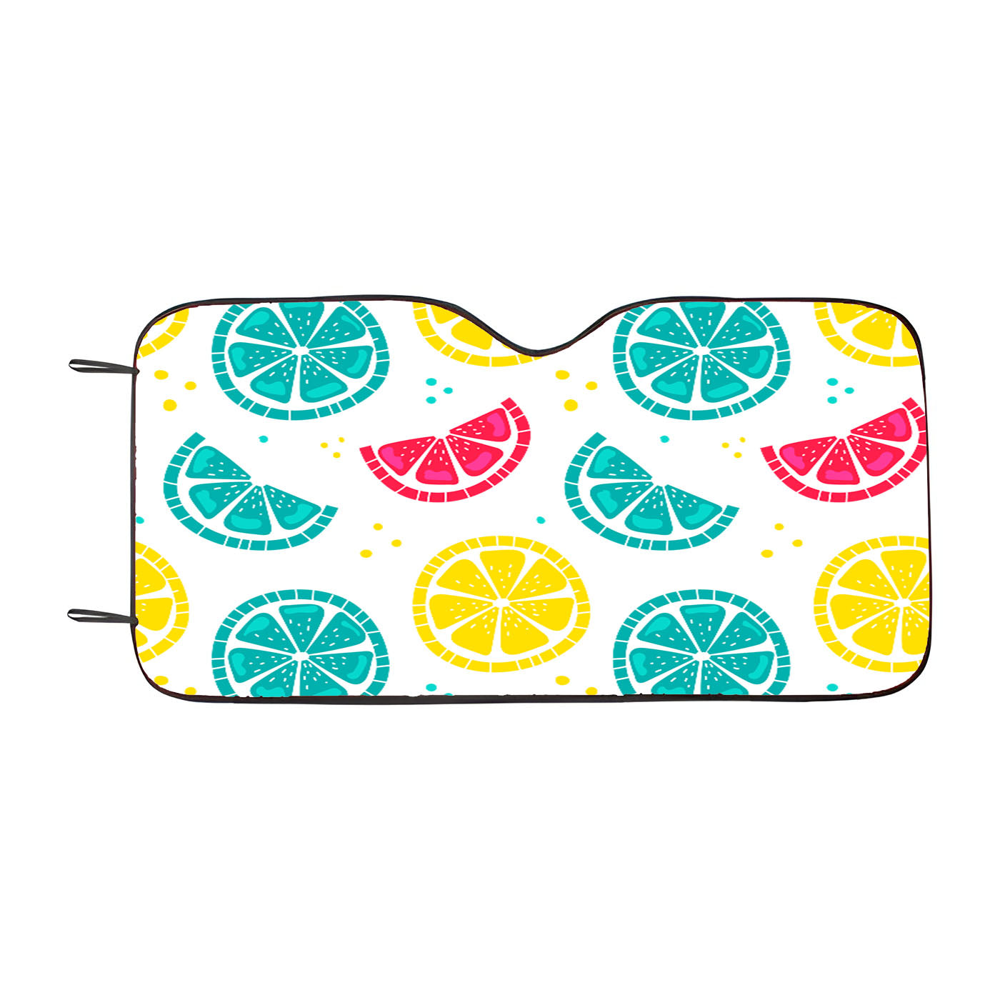 Bright Summer Patterns 02 Car Windshield Sunshade
