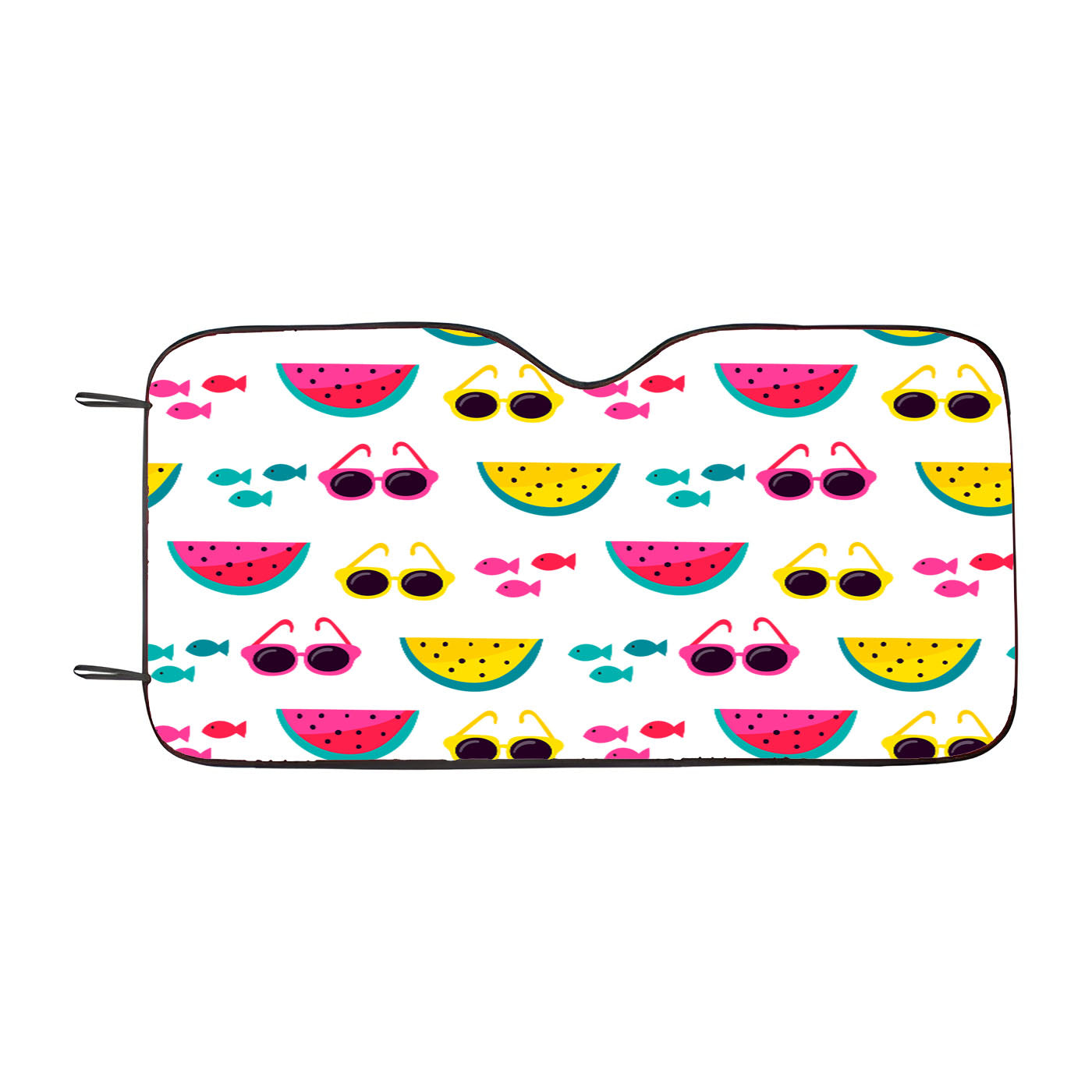 Bright Summer Patterns 08 Car Windshield Sunshade