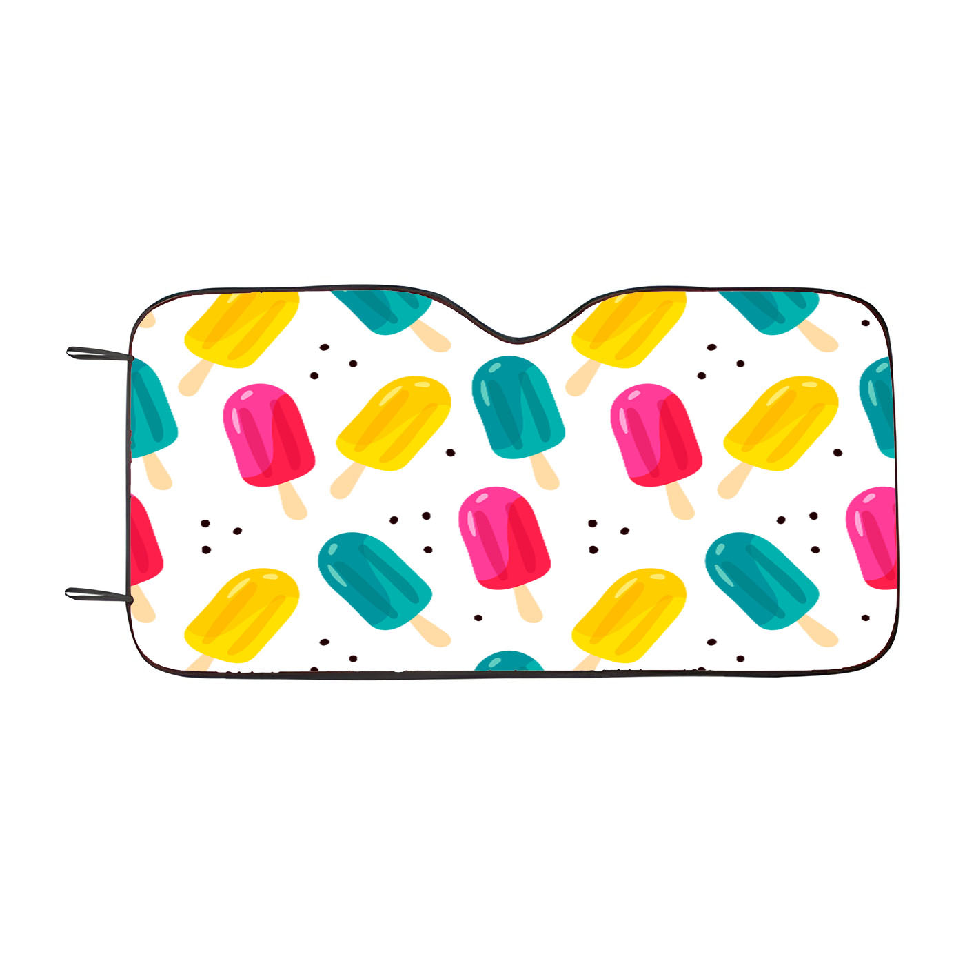Bright Summer Patterns 10 Car Windshield Sunshade