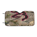 Browning Deer Camo Car Windshield Sunshade