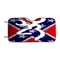 Browning Deer Camo Flag Car Windshield Sunshade
