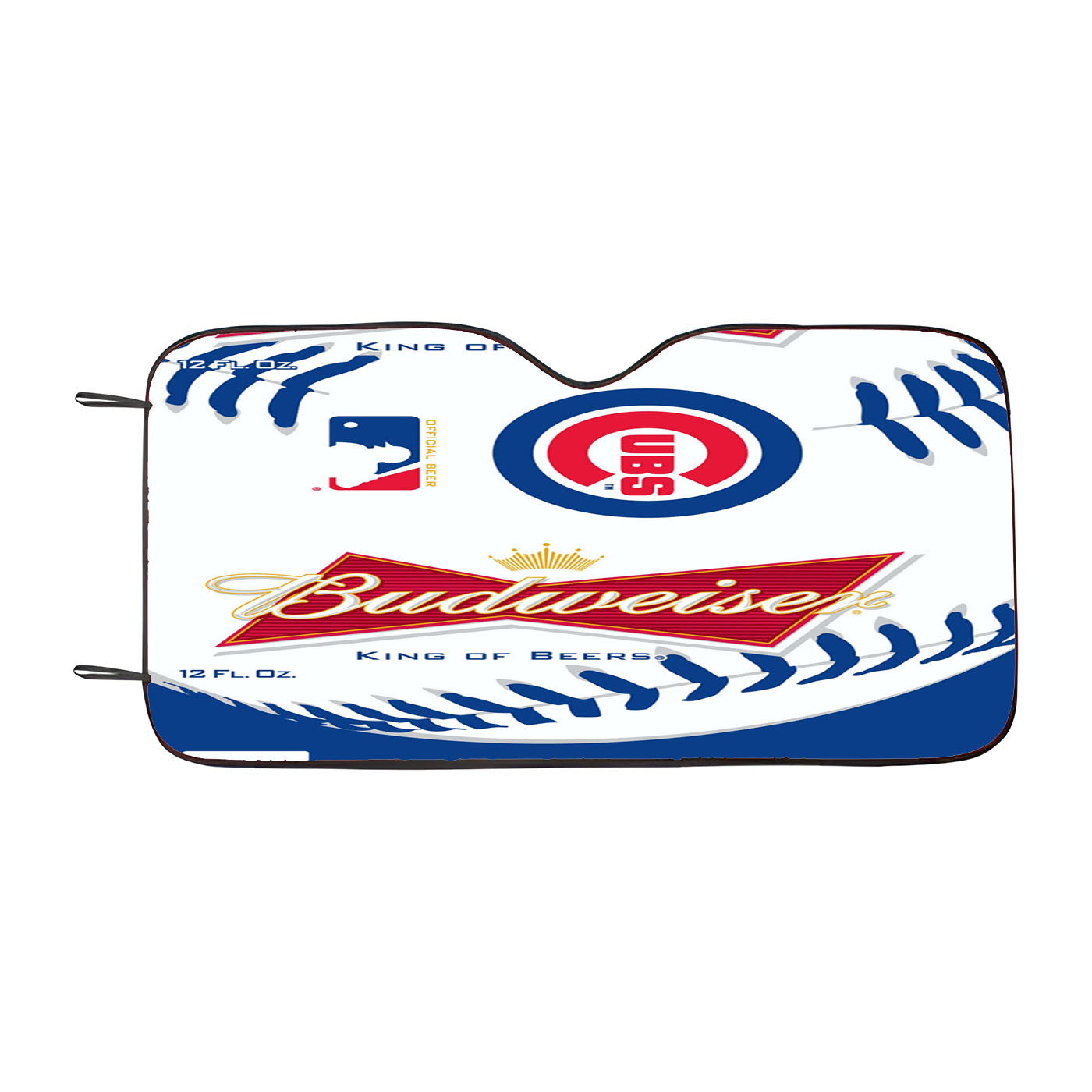 Budweiser Mlb Chicago Cubs Car Windshield Sunshade