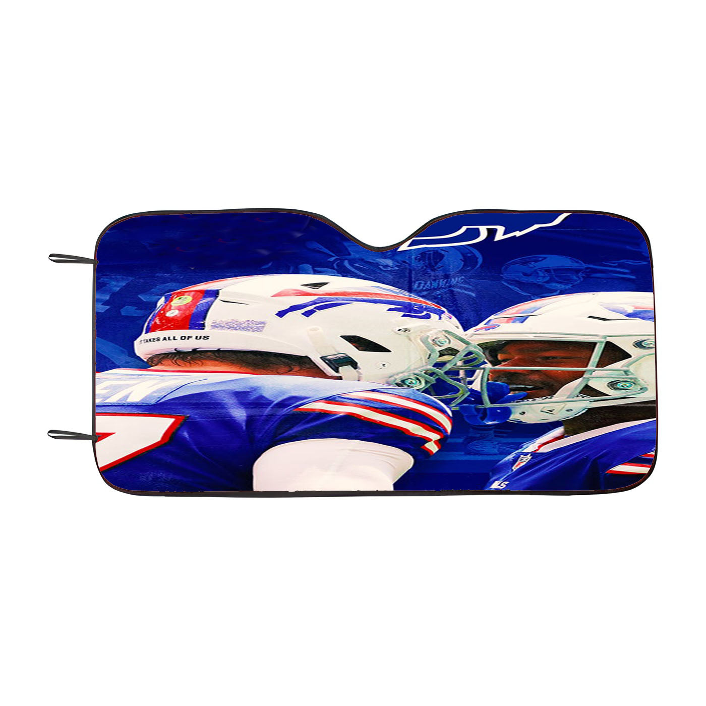Buffalo Bills Taylor Squad Car Windshield Sunshade