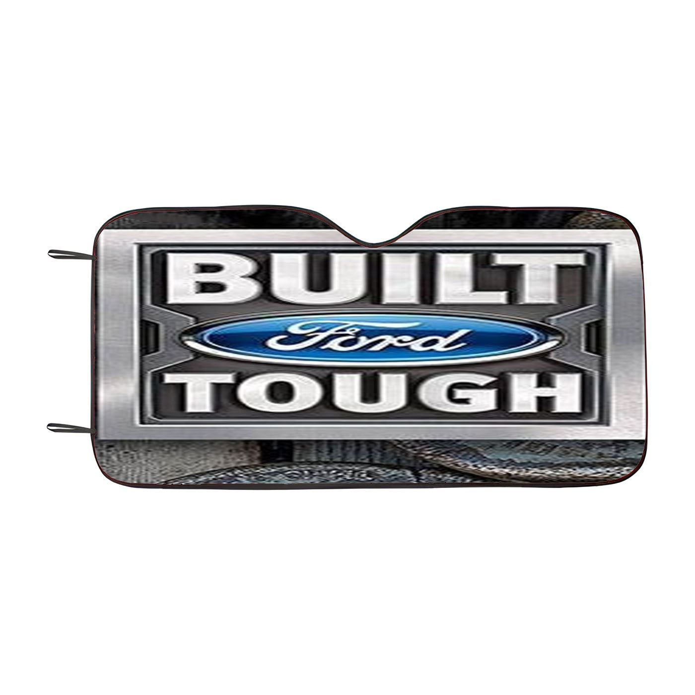Built Ford Tough Car Windshield Sunshade