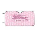 Burberry Pink Car Windshield Sunshade