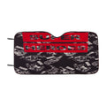 Bw Red Marvel Superheroes Car Windshield Sunshade